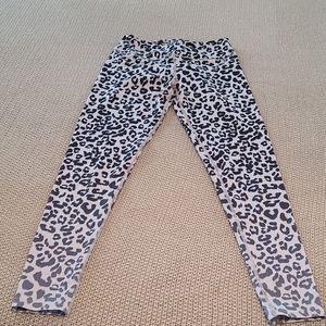 Animal print leggings size small